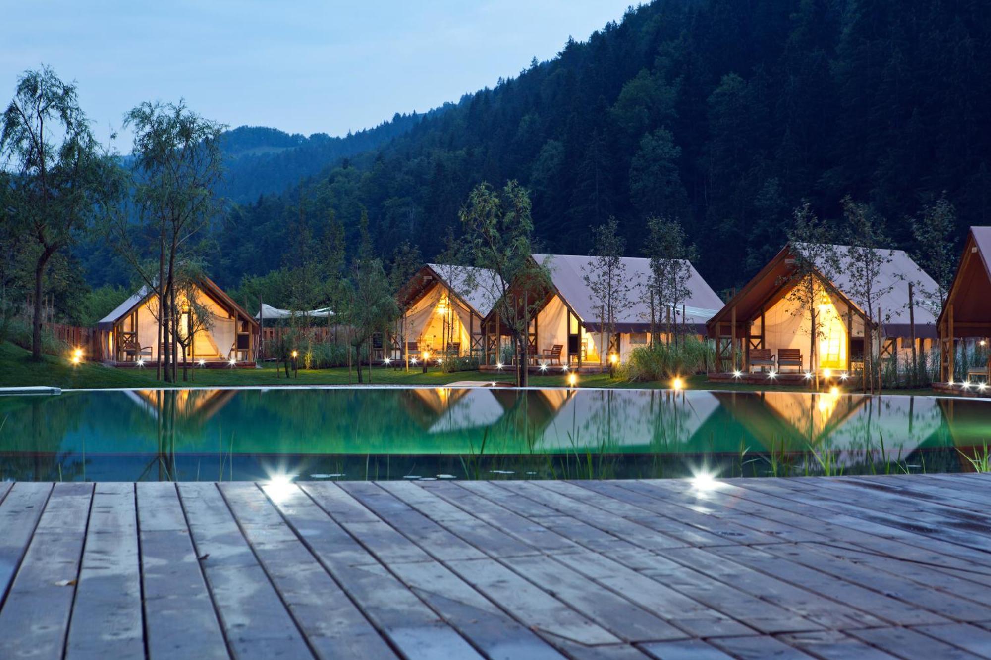 Herbal Glamping Resort Ljubno 外观 照片
