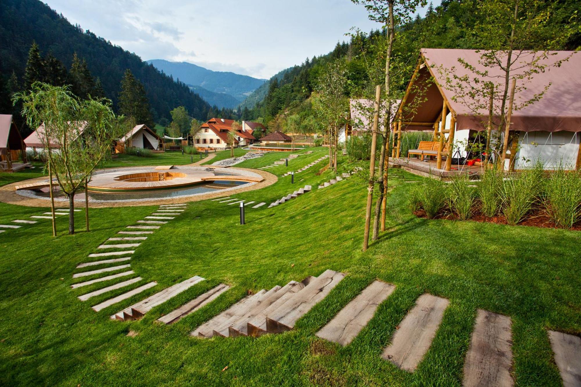 Herbal Glamping Resort Ljubno 外观 照片