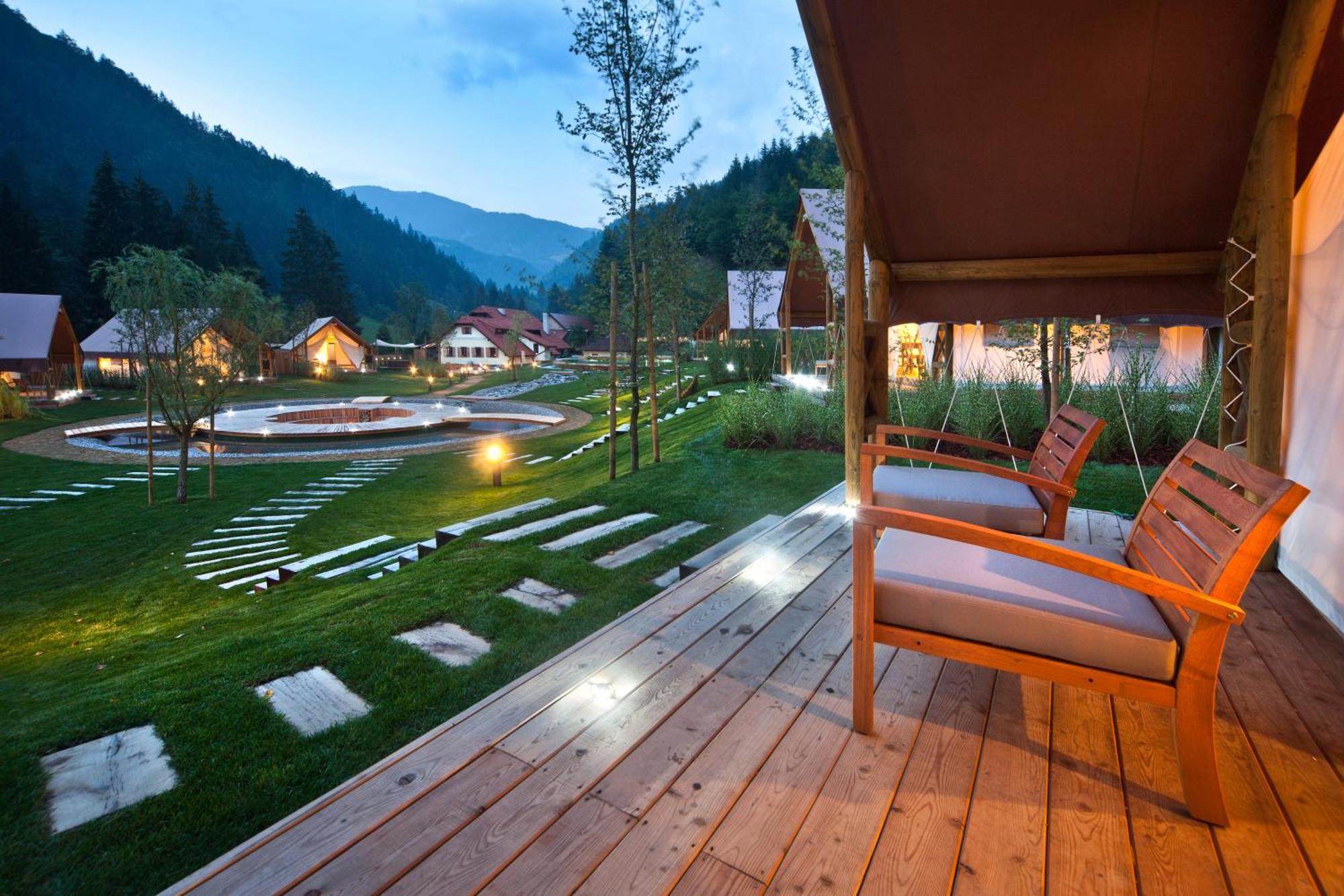 Herbal Glamping Resort Ljubno 外观 照片